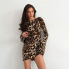Robe léopard pour sex doll