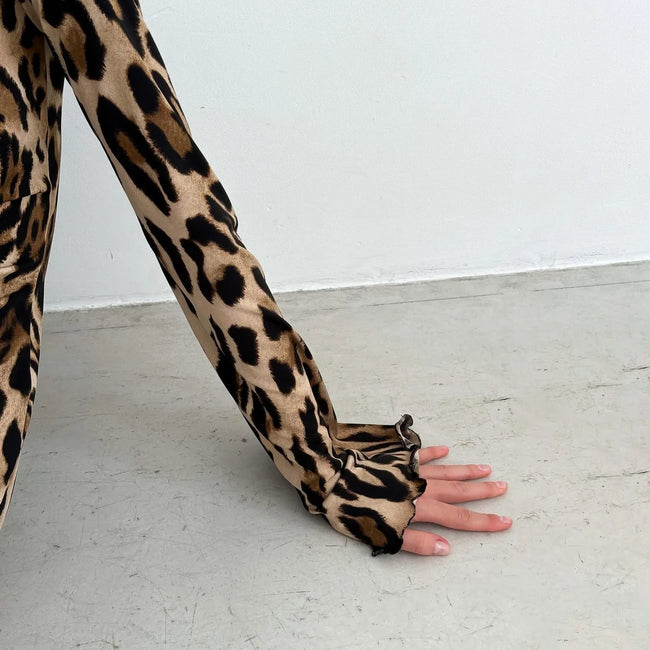Robe léopard