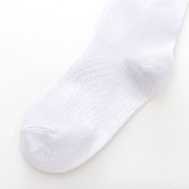 Chaussettes hautes blanches