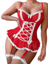 Lingerie corset sexy noire pour sex doll