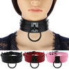 Collier bondage noir pour sex doll