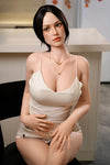 Alizée - Sex doll brune glamour en silicone 162 cm