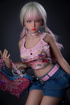 Alyssa - Sex doll blonde chipie au look provocant