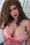Annalisa - Sex doll aux cheveux bouclés et yeux verts