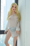 April - Poupée sexuelle blonde irrésistible en TPE