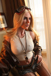 Aubrielle - Sex doll blonde américaine en silicone