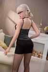 Audrey - Sex doll secrétaire stricte à lunettes