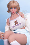 Auria - Sex doll blonde à l’innocence troublante de 156 cm