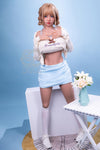 Auria - Sex doll blonde à l’innocence troublante de 156 cm