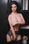 Bénédicte - Sex doll blanche aux cheveux noirs