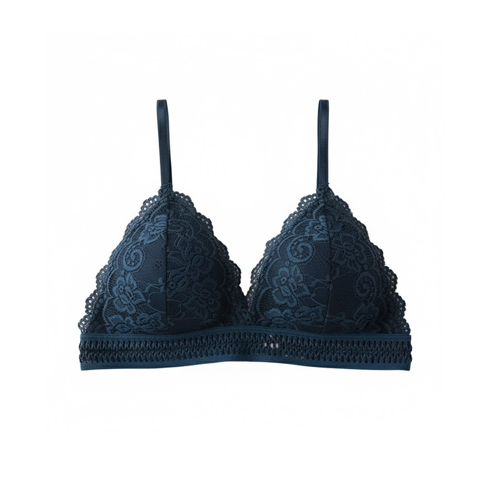 Brassière bleu nuit en dentelle pour sex doll