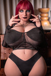 Carmina - Demi-poupée sexuelle MILF en silicone à la poitrine XXL
