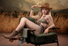 Celandine - Sex doll british blonde en safari chic