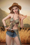 Celandine - Sex doll british blonde en safari chic