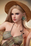 Celandine - Sex doll british blonde en safari chic