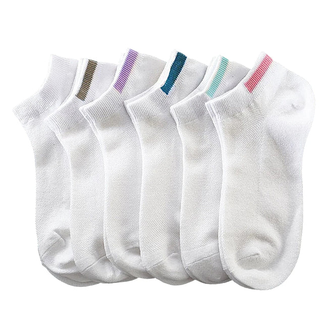 Chausettes basses blanches