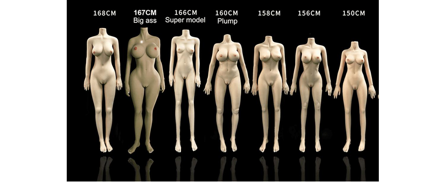 type de corps poupée sexdoll