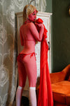 Demonia - Sex doll démoniaque rouge de 163 cm