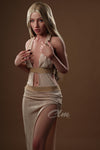 Elanora - Sex doll blonde luxueuse en silicone