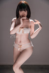 Elisia - Sex doll au corps extra-mince en silicone