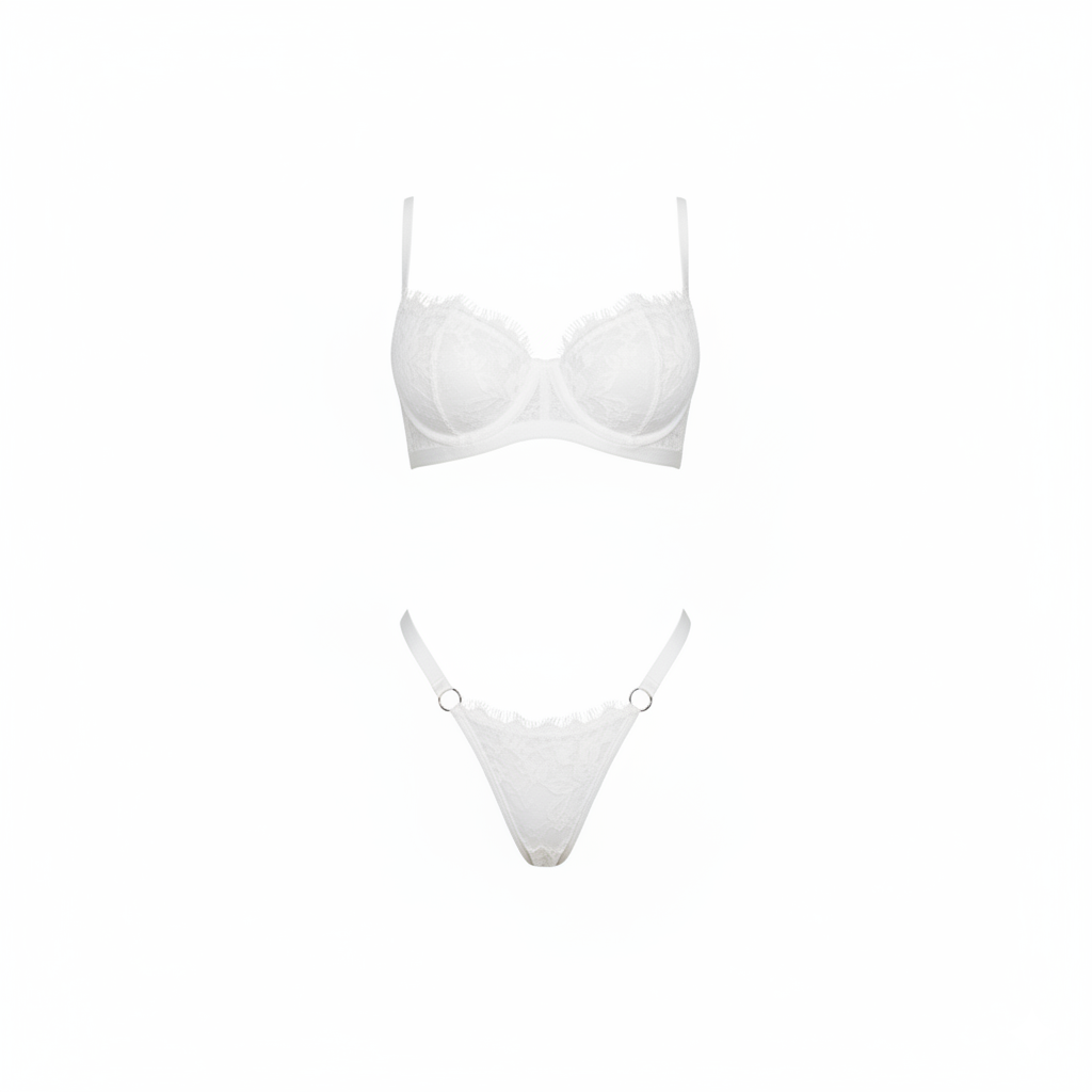 Ensemble lingerie sexy blanc pour sex doll