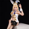 Fiorella - Sex doll blonde au style bunny girl de carnaval