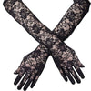 Gants longs blancs en dentelle pour sex doll