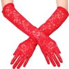 Gants longs blancs en dentelle pour sex doll