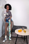 Kalila - Sex doll noire sexy au charme urbain