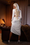 Kaliyah - Sex doll afro américaine blonde glamour