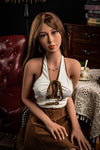 Léorine - Sex doll brune européenne à petite poitrine