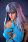 Liza, sex doll fantasie aux cheveux lavande et look manga