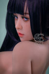 Lucina - Sex doll brune intense aux yeux bleus