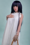 Lucina - Sex doll brune intense aux yeux bleus