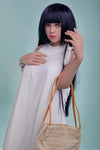 Lucina - Sex doll brune intense aux yeux bleus