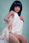 Lucina - Sex doll brune intense aux yeux bleus