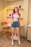 Lyra – Sex doll rebelle aux cheveux violets