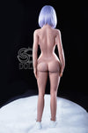 Lyria - Sex doll japonaise aux cheveux violets
