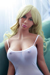 Lyssandra - Sexdoll blonde aux yeux verts de 165 cm