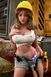 Macy - Sex doll blonde au style ouvrière sexy américaine