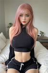 Maddie - Sex doll européenne moderne aux cheveux roses