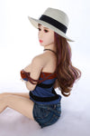 Maëlina - Sex doll brune coquine de 148 cm