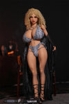 Maelis - Sex doll aux cheveux blonds bouclés et à la poitrine XXL