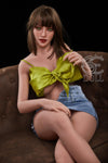 Meliora - Sex doll brune aux yeux verts