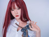 Mireha - Sex doll japonaise en silicone aux cheveux rouges