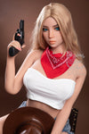 Montana - Sex doll cowgirl blonde sauvage