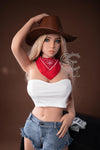 Montana - Sex doll cowgirl blonde sauvage