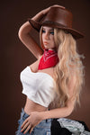 Montana - Sex doll cowgirl blonde sauvage