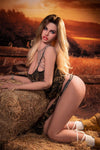 Montessa - Sex doll blonde bimbo au style cowgirl