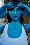 Nayala - Sex doll extraterrestre à la peau bleue